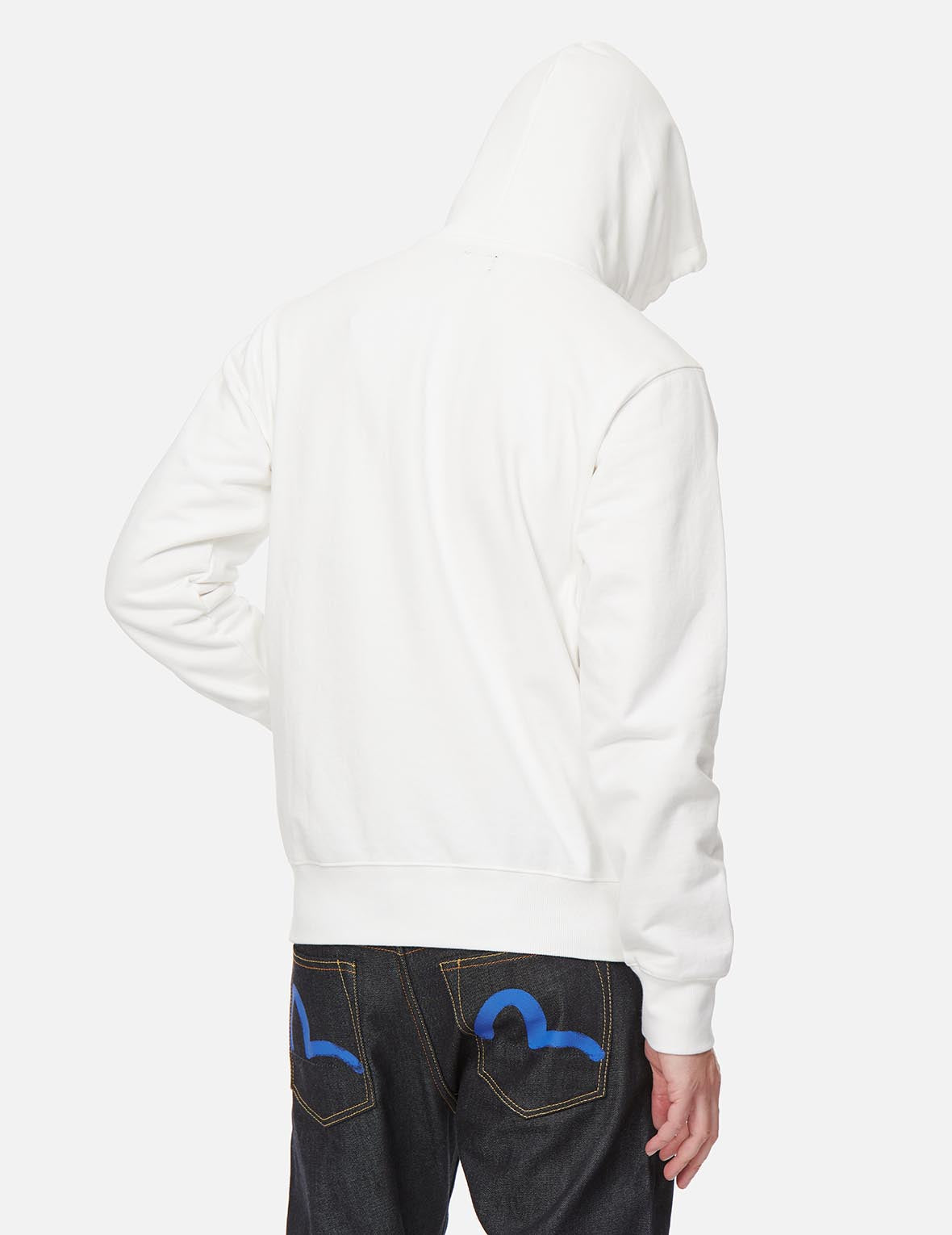 Seagull Print Hooded Sweatshirt