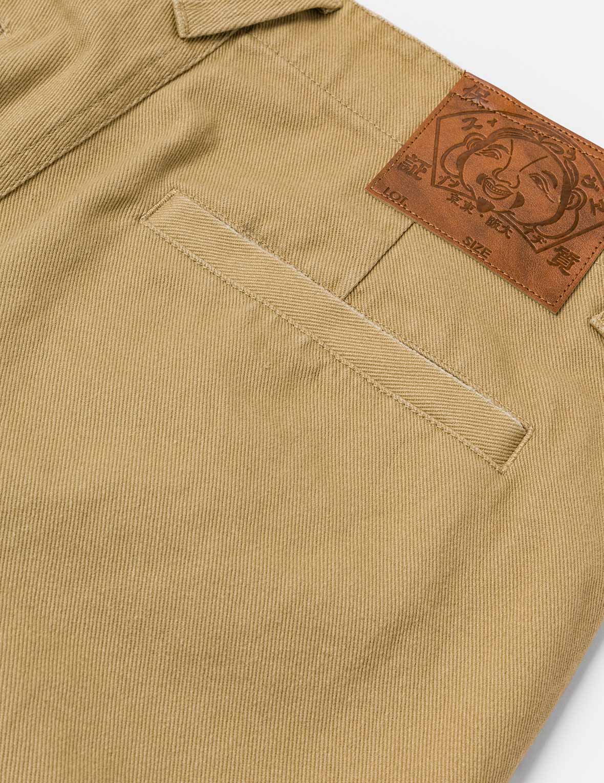 Seagull Embroidery Regular Fit Chinos