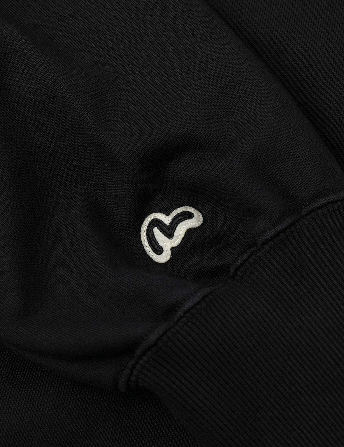 UFO Print and Seagull Appliqué Relax Fit Hoodie