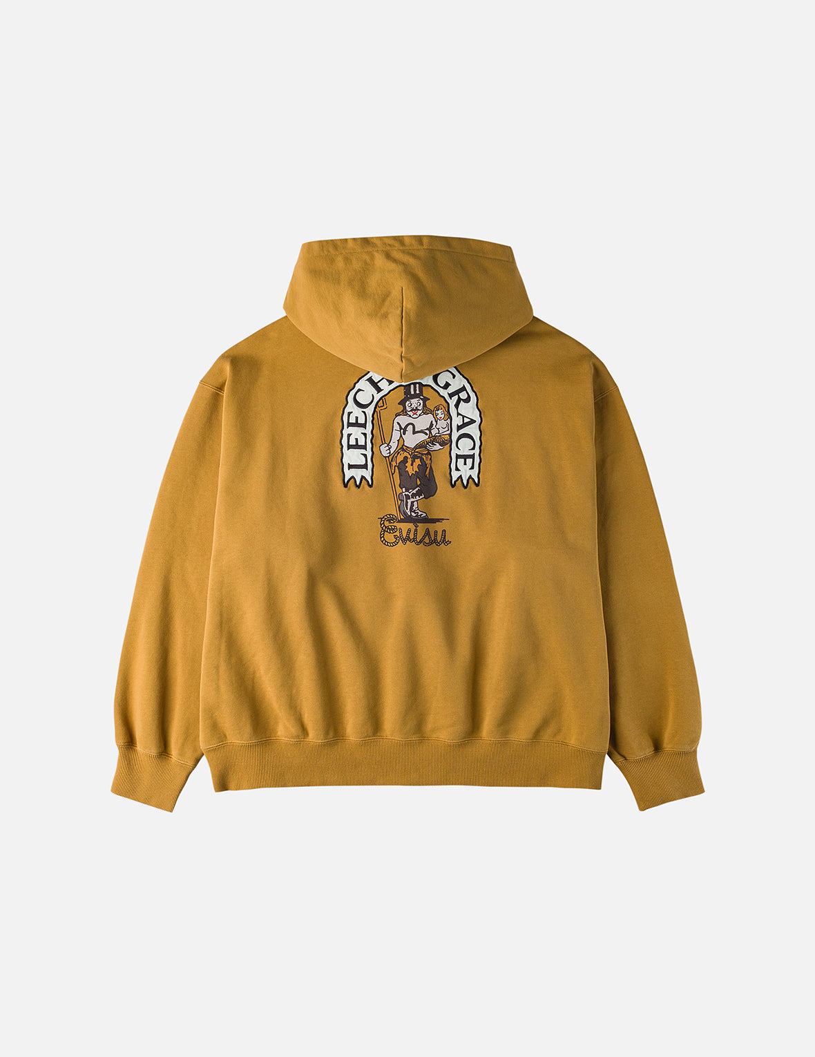 American Ebisu and Seagull Print Relax Fit Hoodie – EVISU