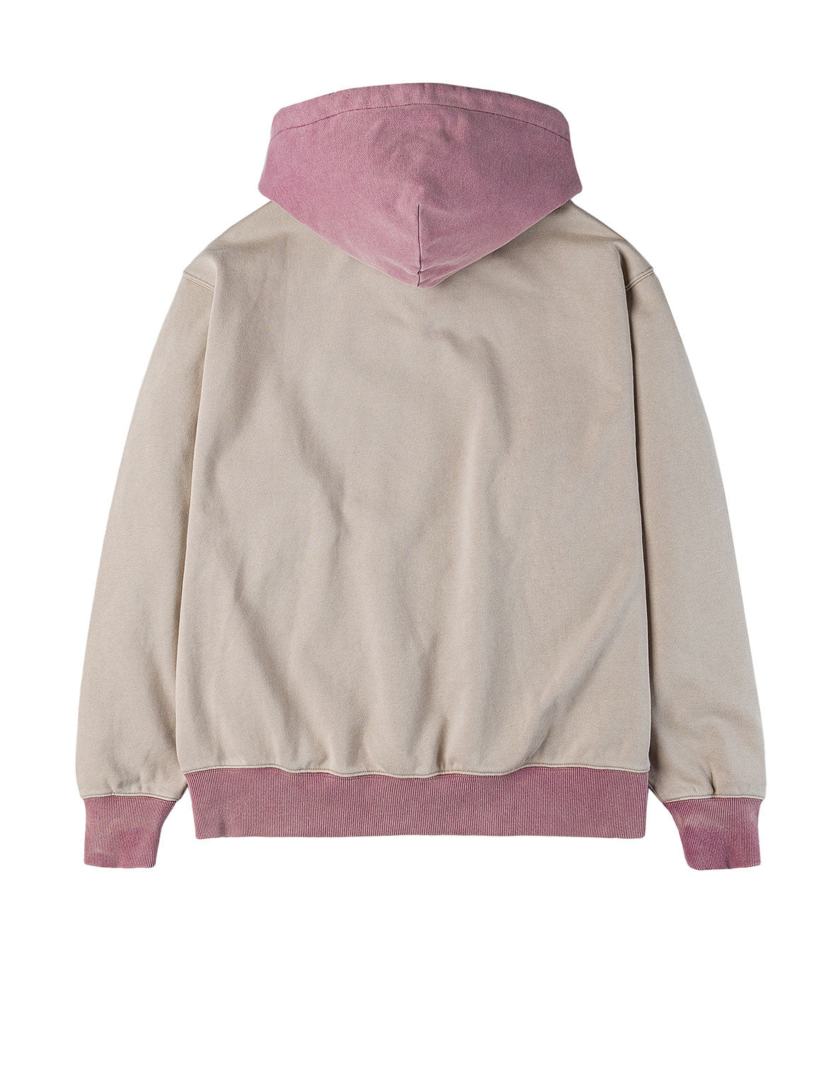 Color blocking Logo print and Daicock Embroidery Regular Fit Hoodie
