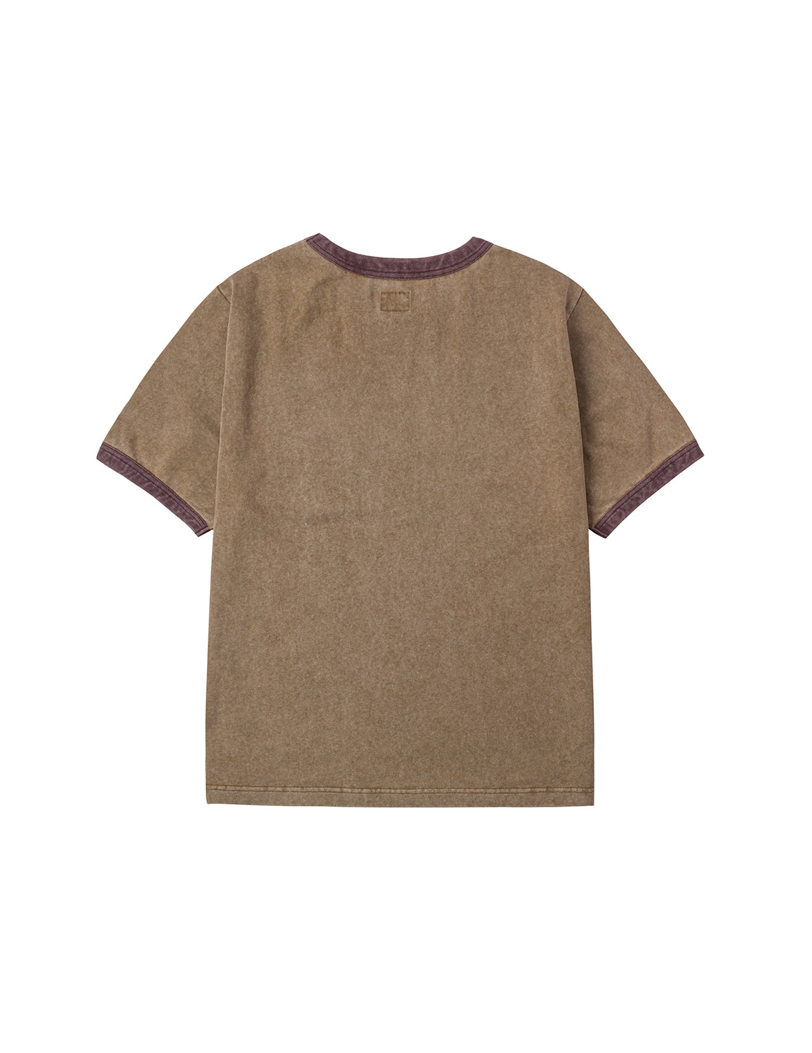 EVISU Workwear Print Relax Fit Ringer T-shirt