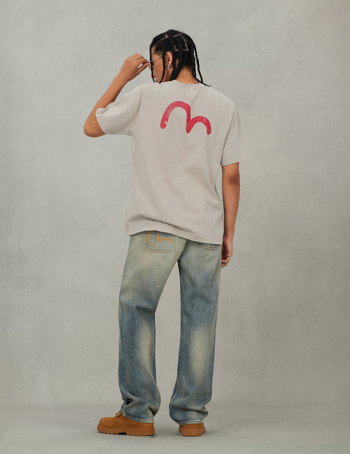 Seagull Print Relax Fit T-Shirt