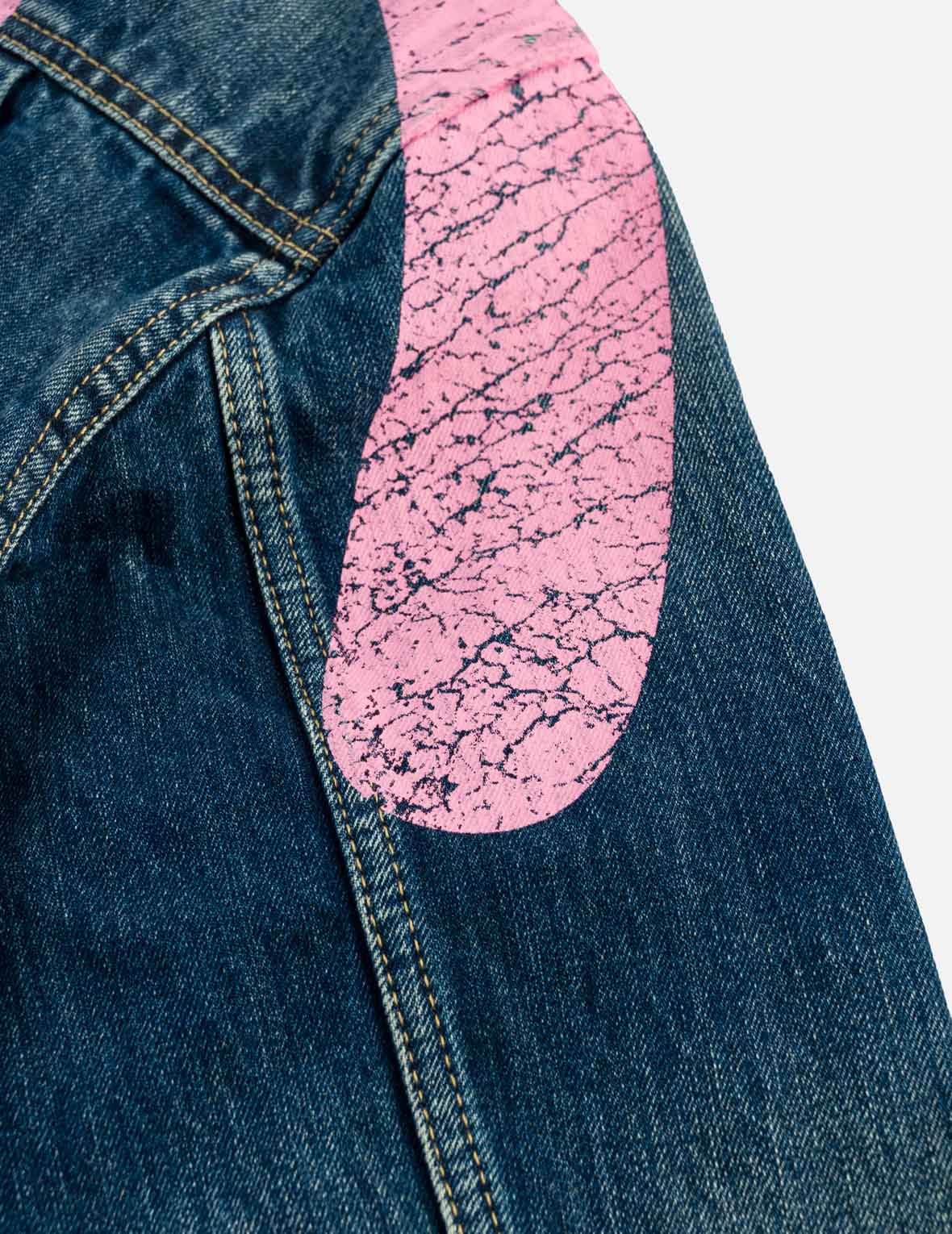 Pink Daicock Denim Jacket