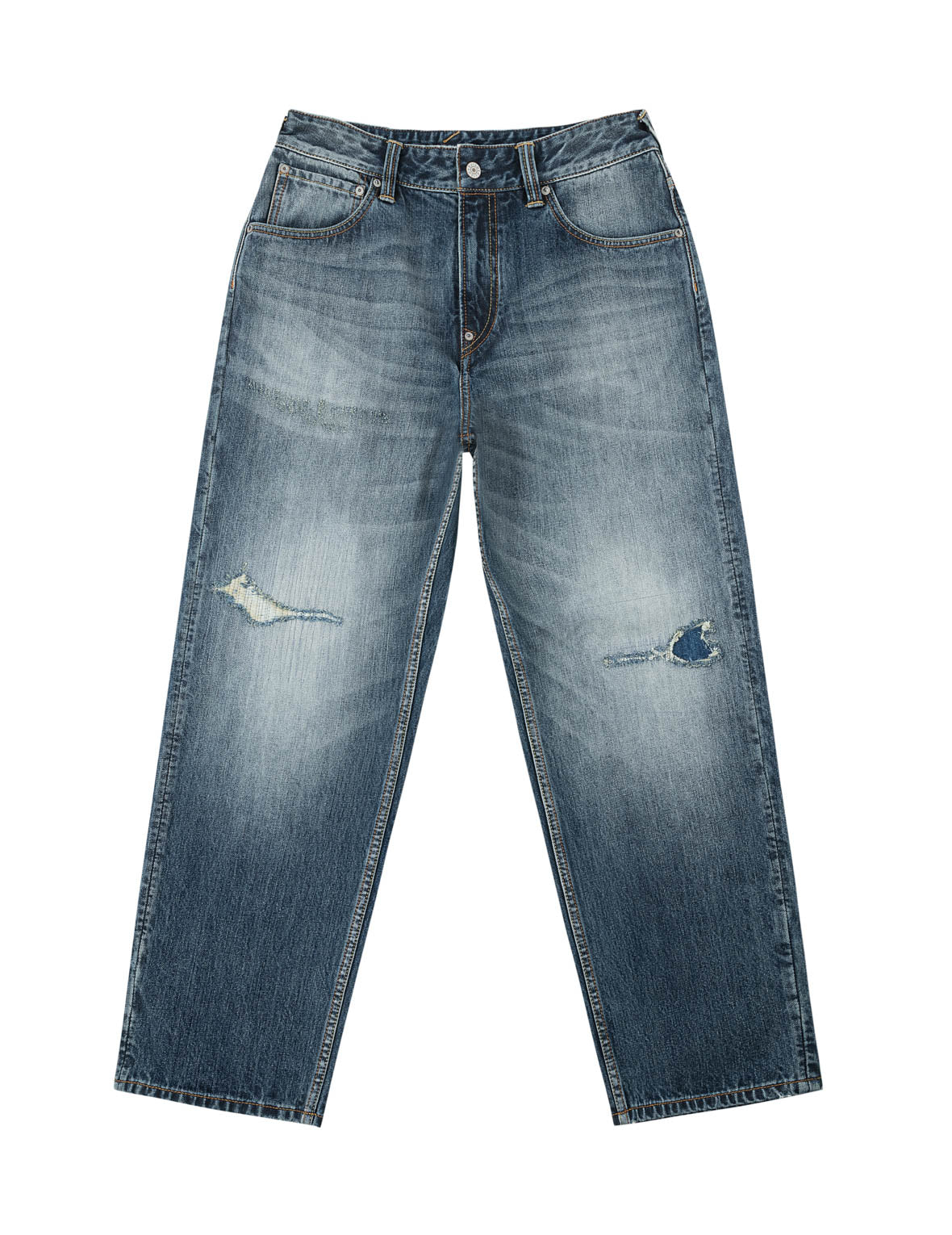 Pink Daicock Ripped Jeans