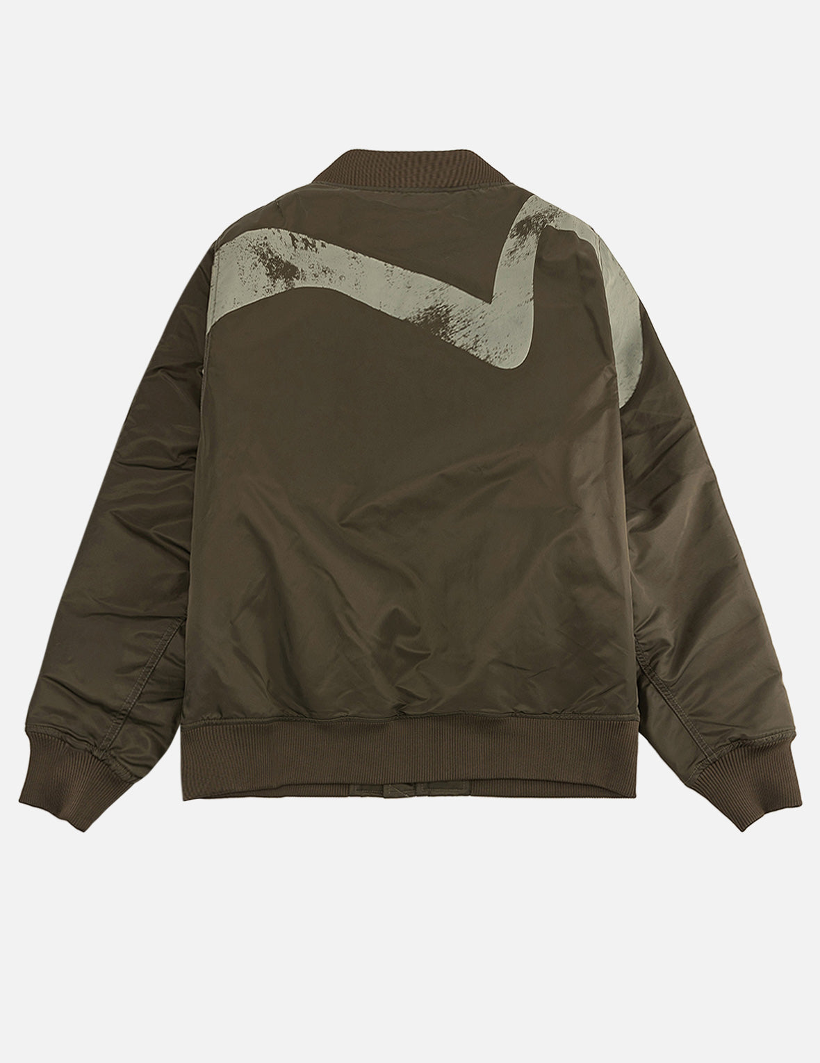 Padded Sun-Faded Daicock Bomber Jacket