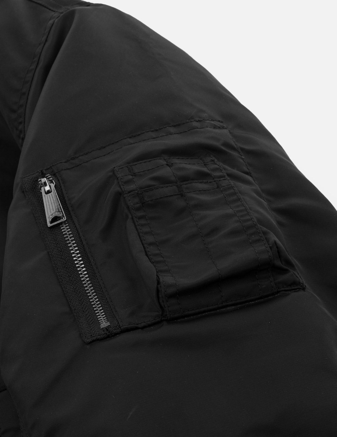 Padded Sun-Faded Daicock Bomber Jacket