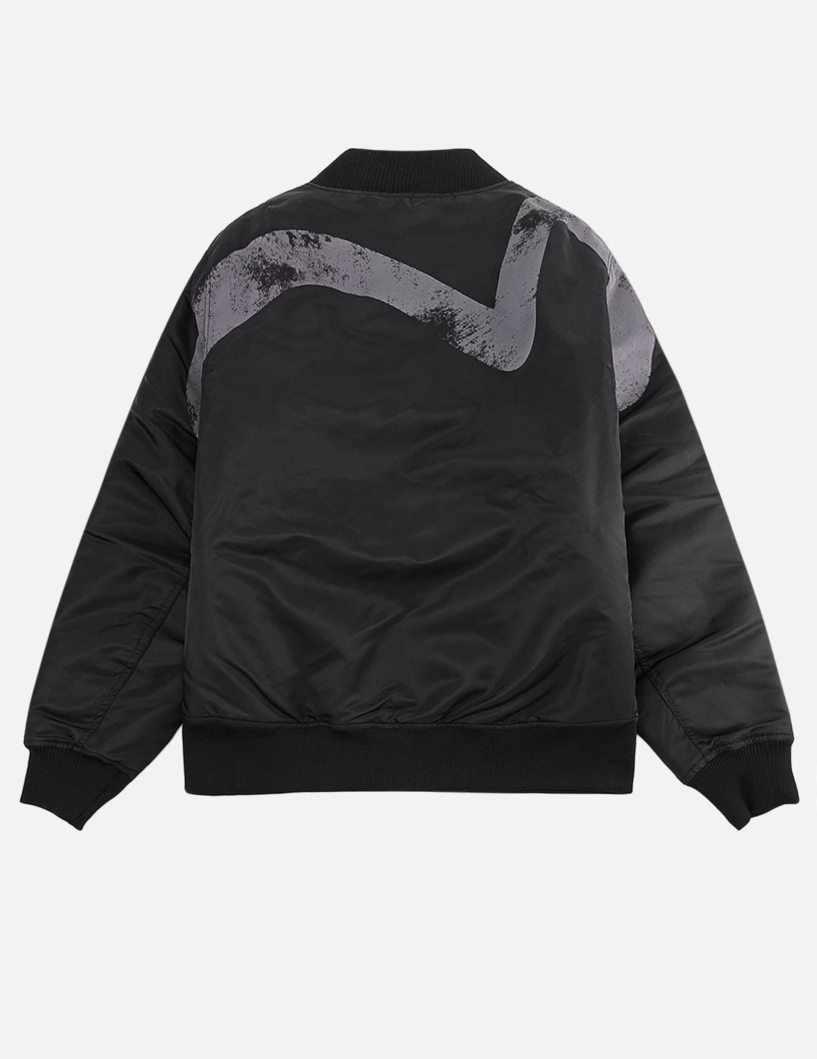 Padded Sun-Faded Daicock Bomber Jacket