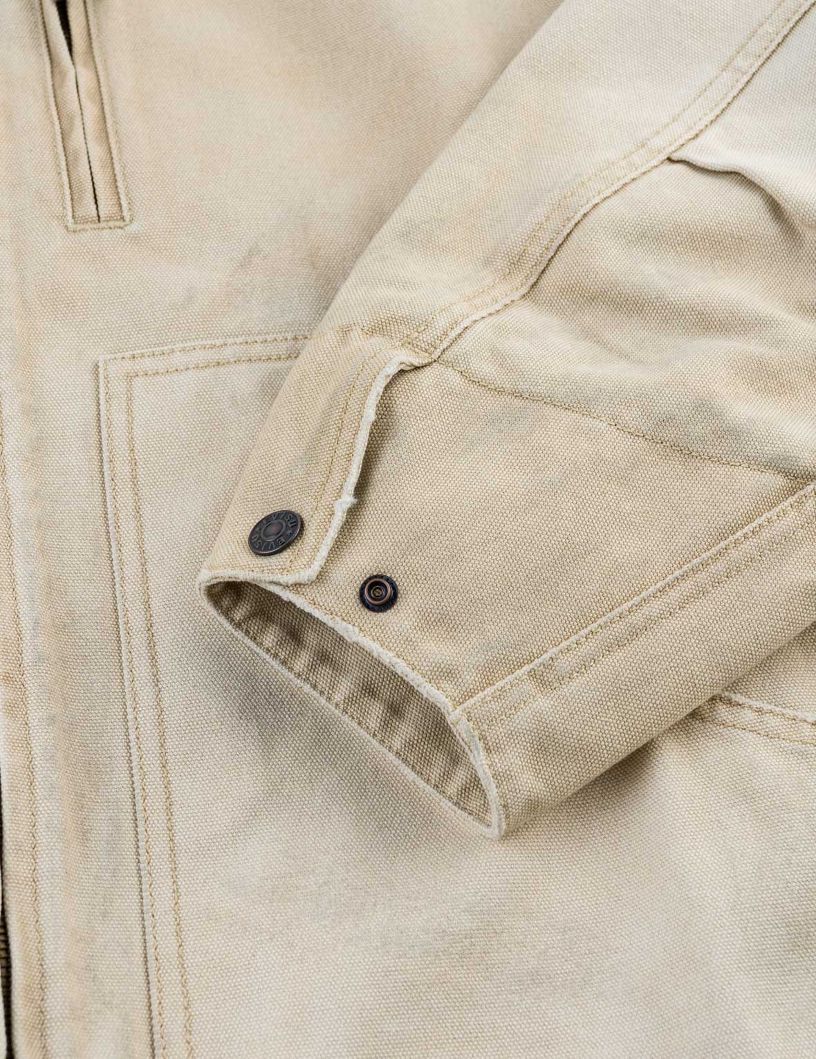 Seagull Multi-Pocket Vintage Canvas Coverall Jacket
