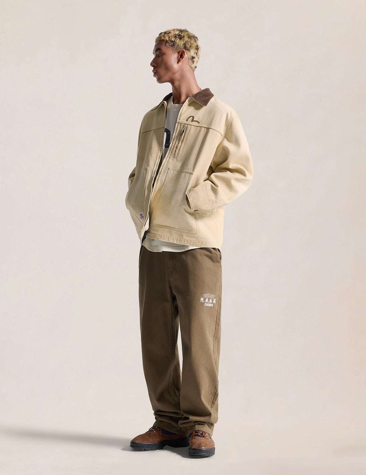 Seagull Multi-Pocket Vintage Canvas Coverall Jacket
