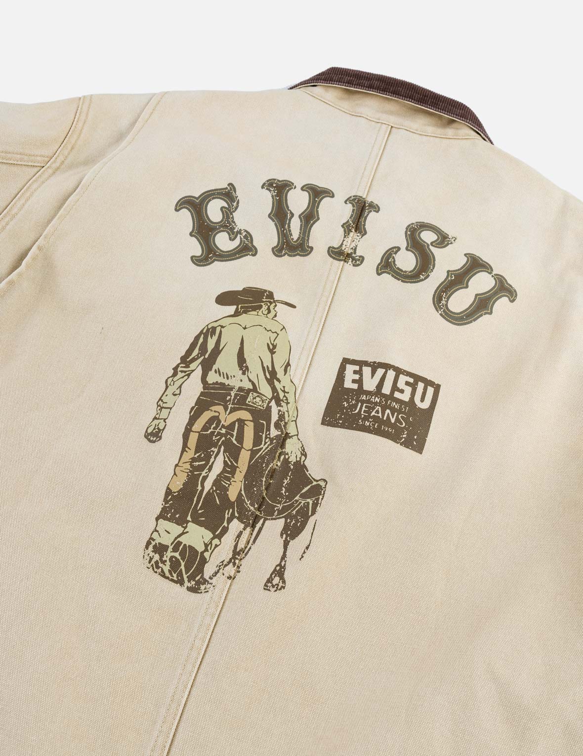 Seagull Multi-Pocket Vintage Canvas Coverall Jacket