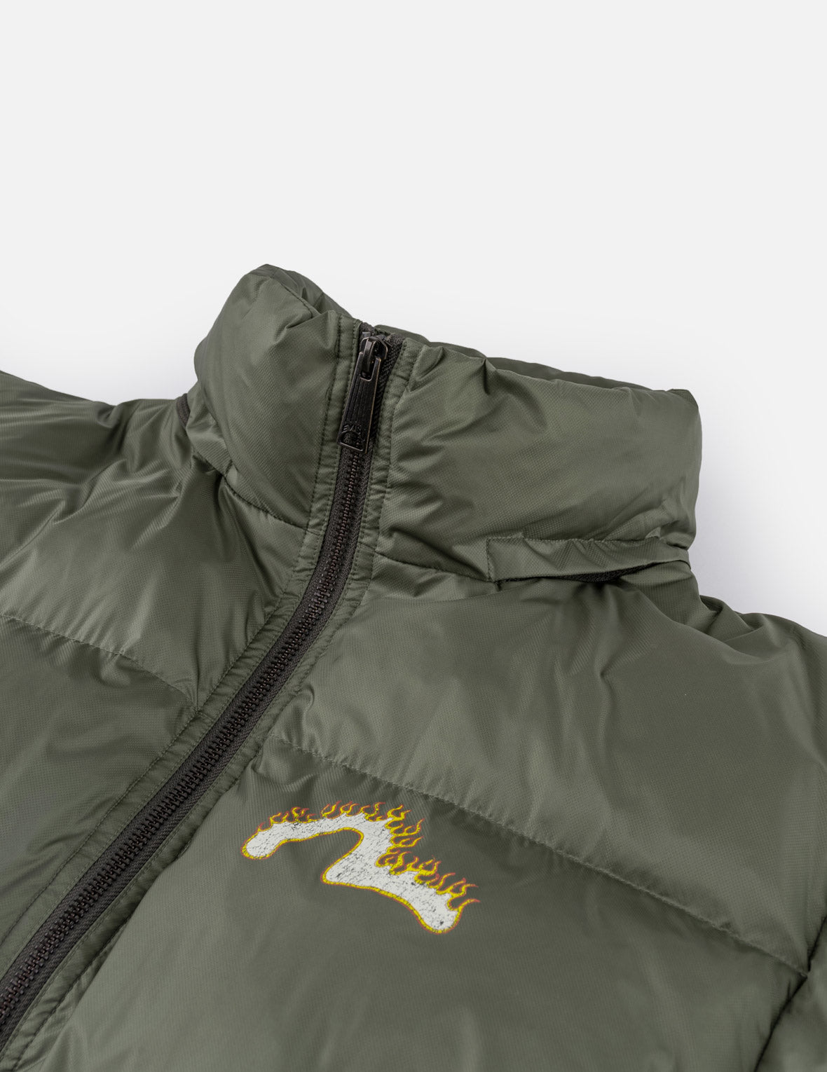 Washed EVISU Genes Down Jacket