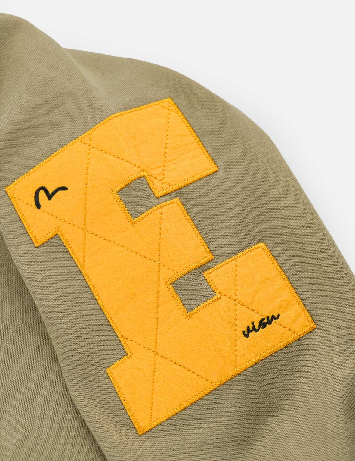 Multi-Badge EVISU Hooded Sweatshirt