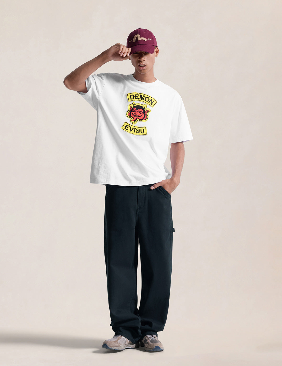 Demon Patchwork T-Shirt