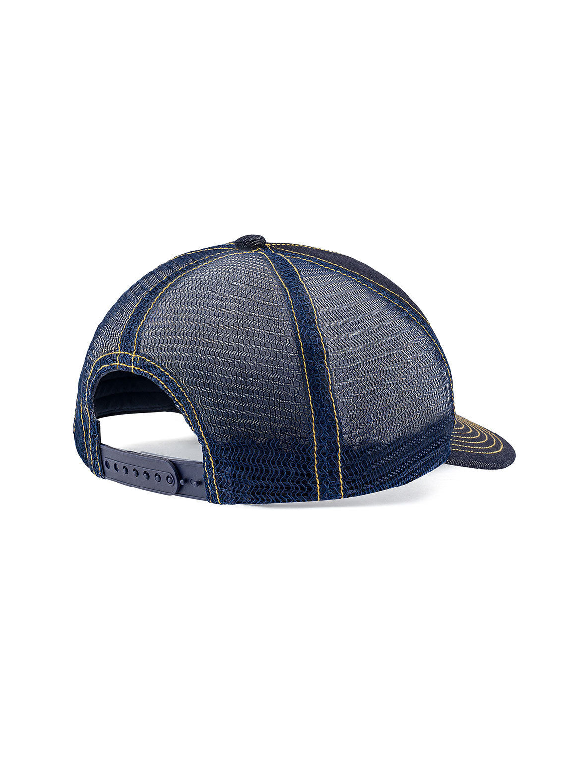 Seagull Print Pocket Denim Tucker Hat