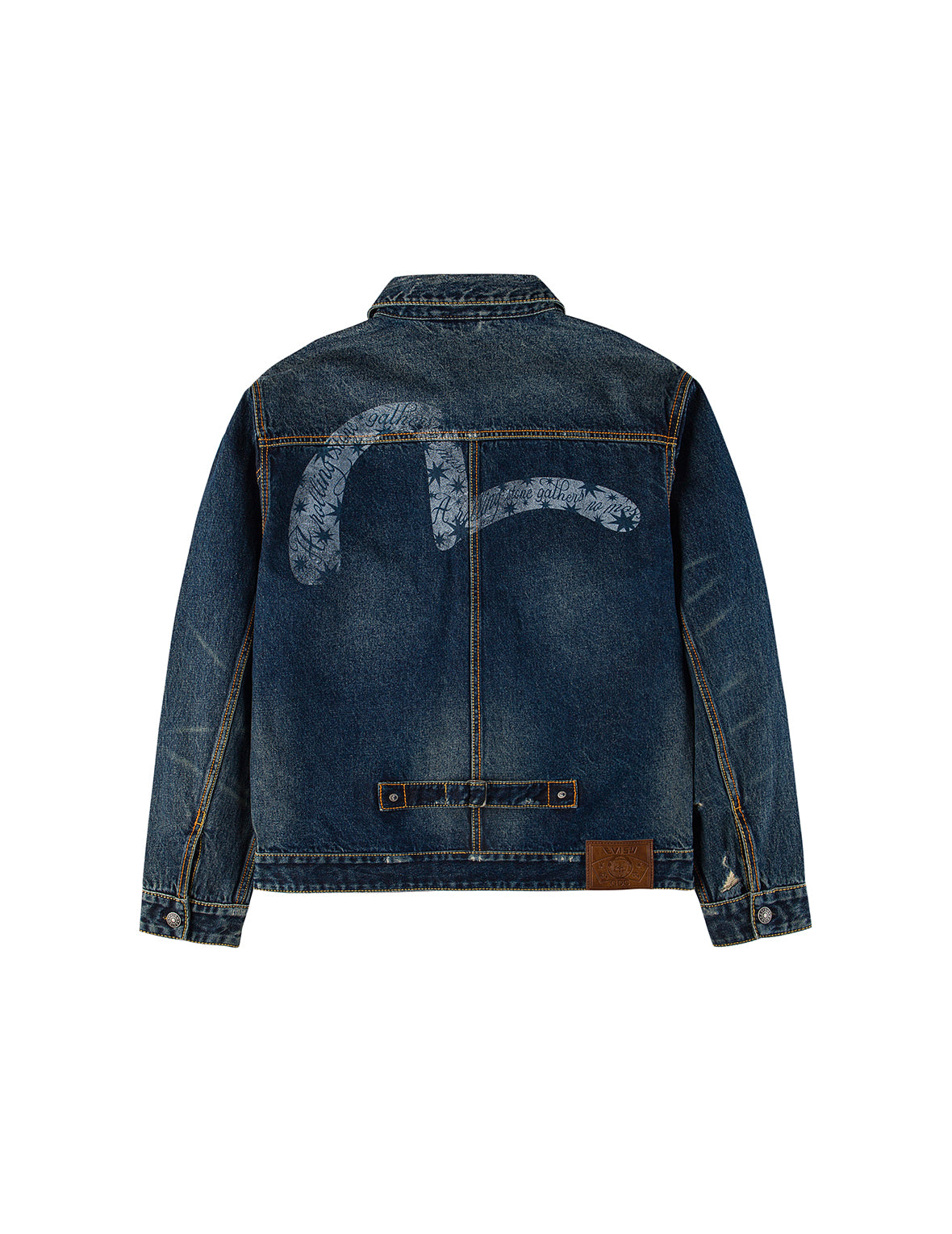 EVISU X GDC Washed Relax Fit Denim Jacket