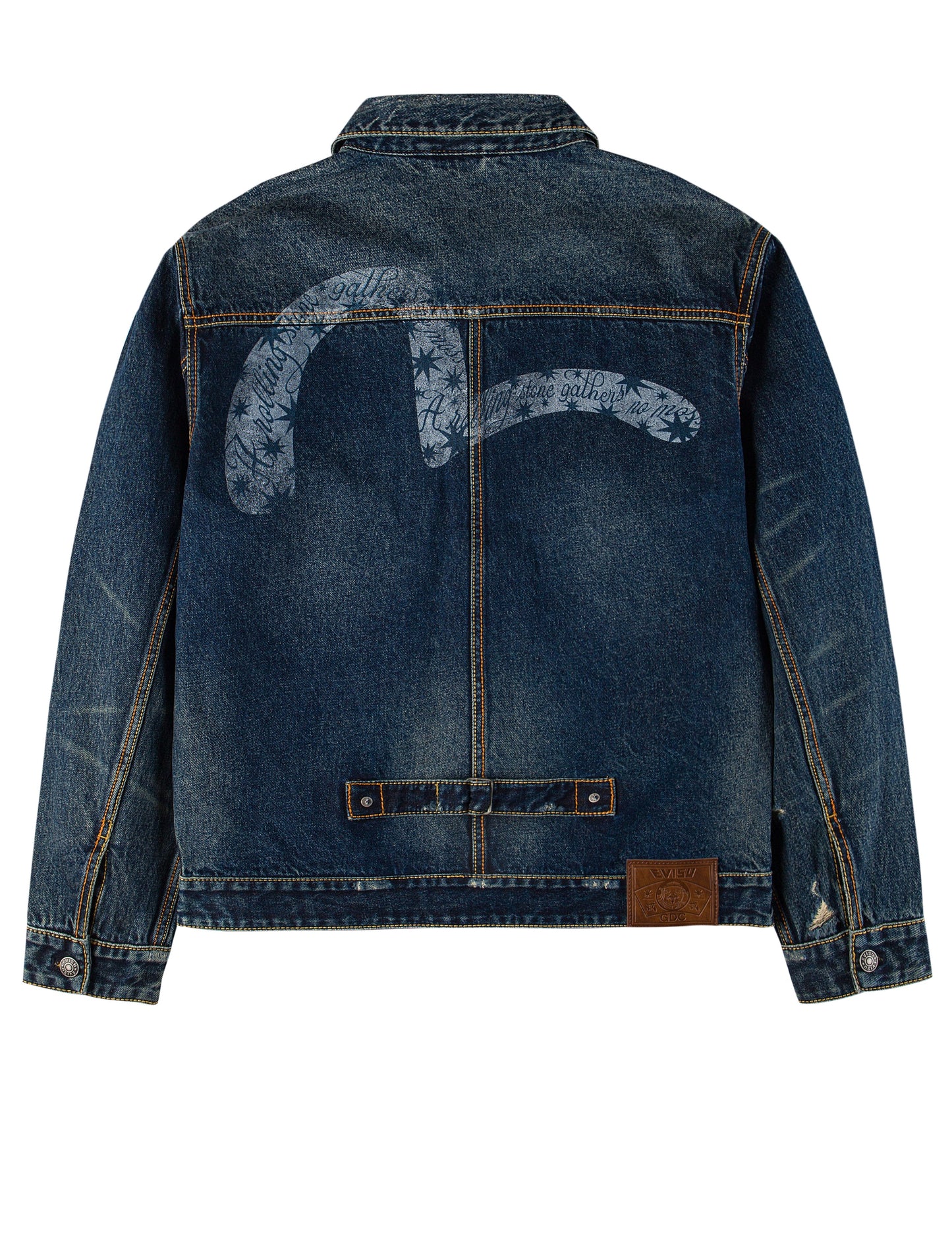 EVISU X GDC Washed Relax Fit Denim Jacket