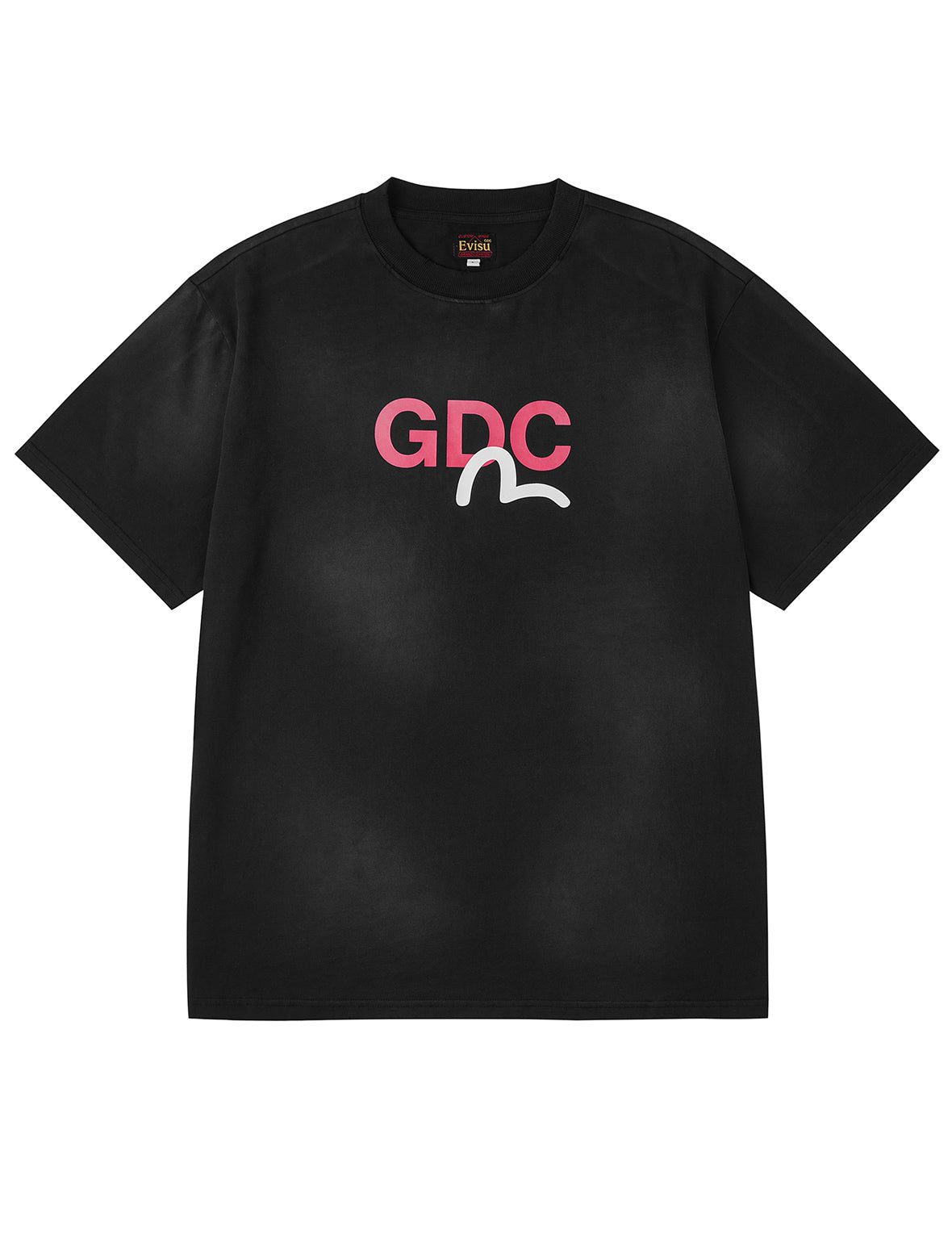 EVISU X GDC Dirty Wahsed Relax Fit T-shirt