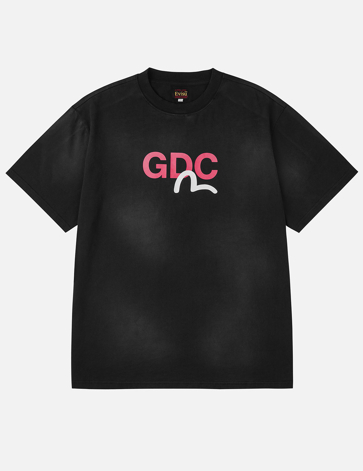 EVISU X GDC Dirty Wahsed Relax Fit T-shirt