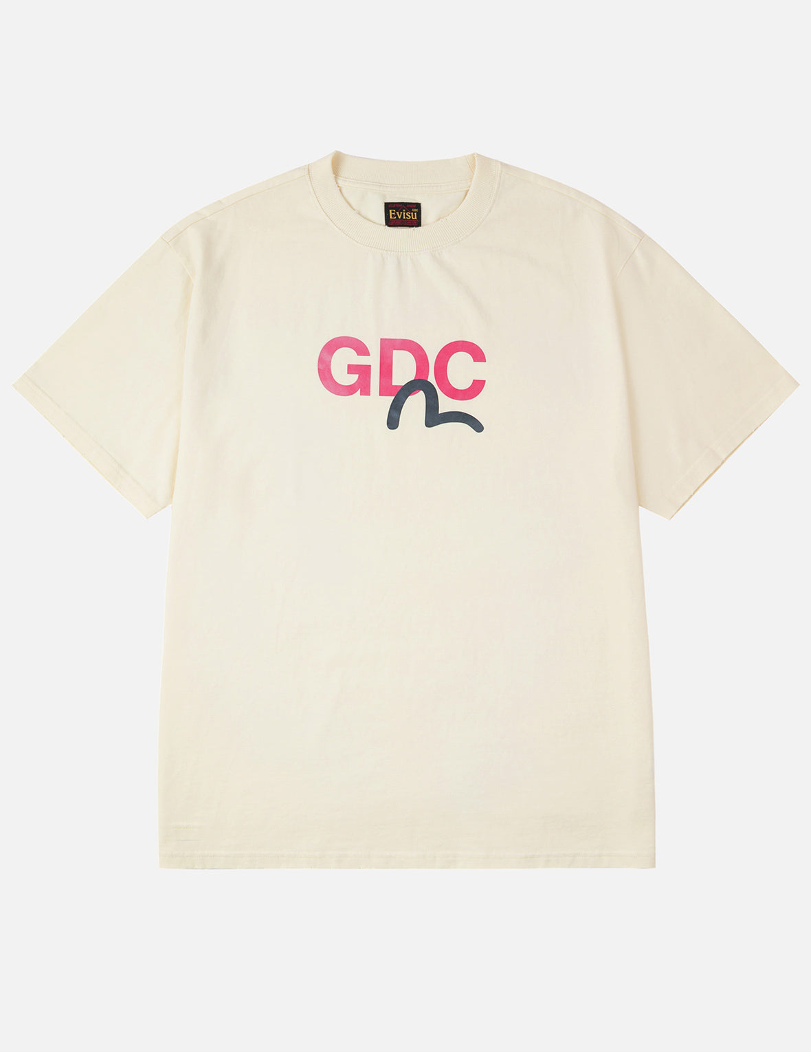EVISU X GDC Dirty Wahsed Relax Fit T-shirt