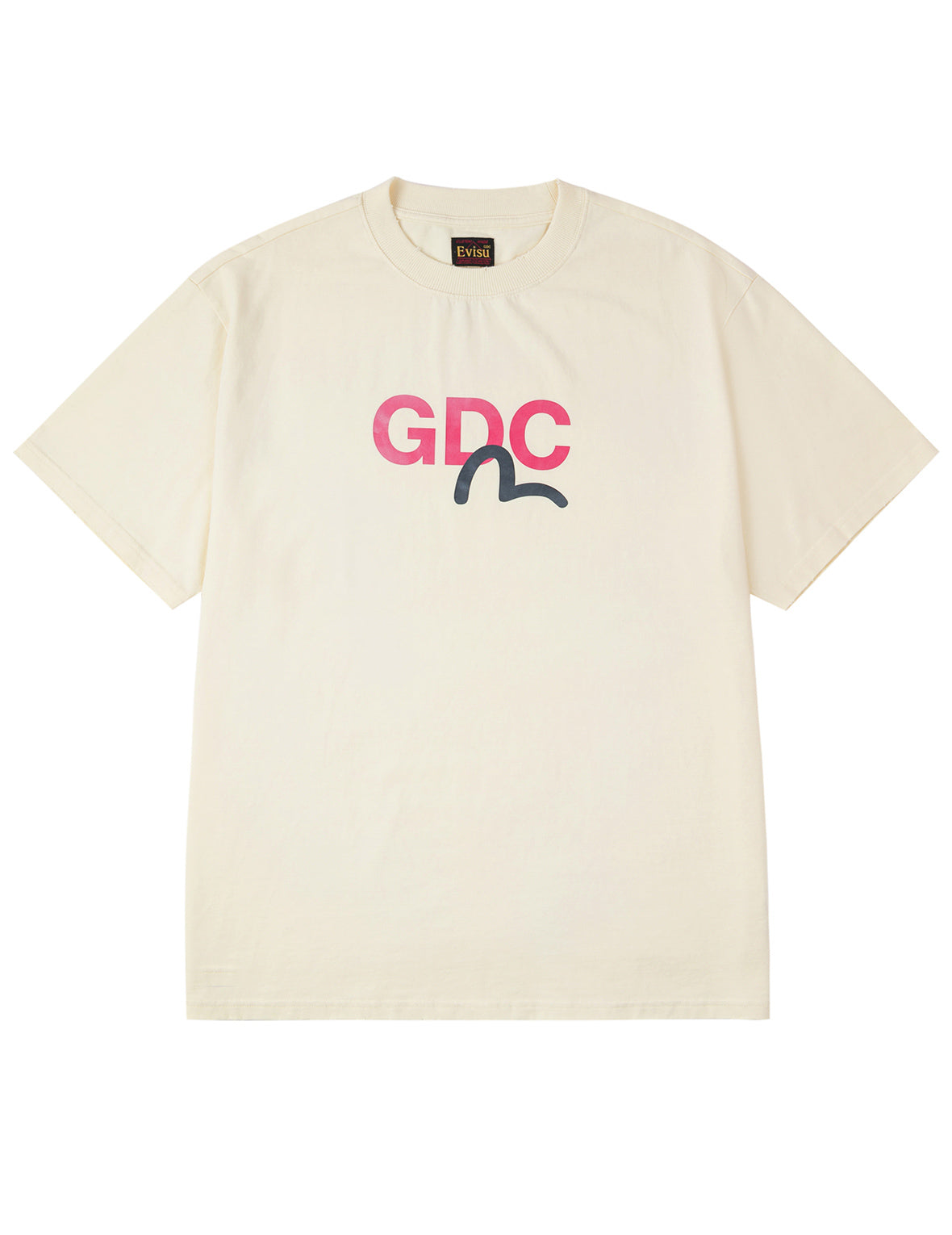 EVISU X GDC Dirty Wahsed Relax Fit T-shirt