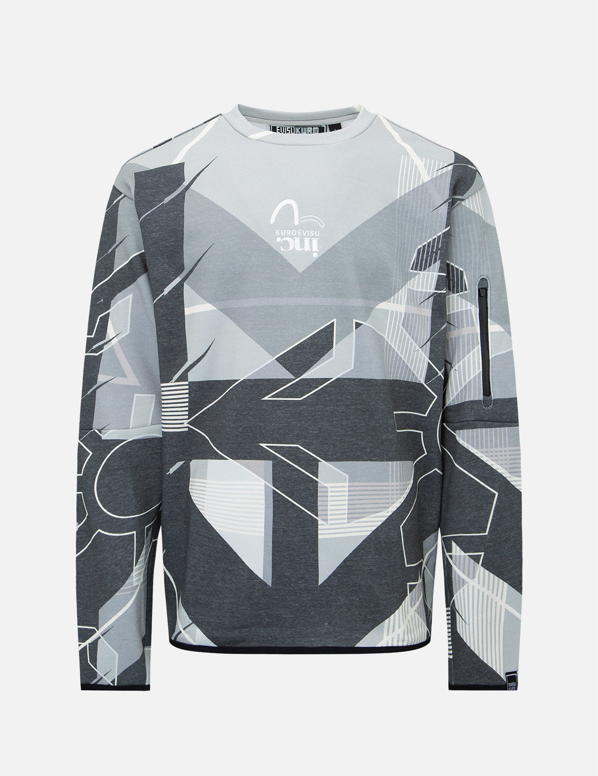 Kamon Camo Print Sweatshirt