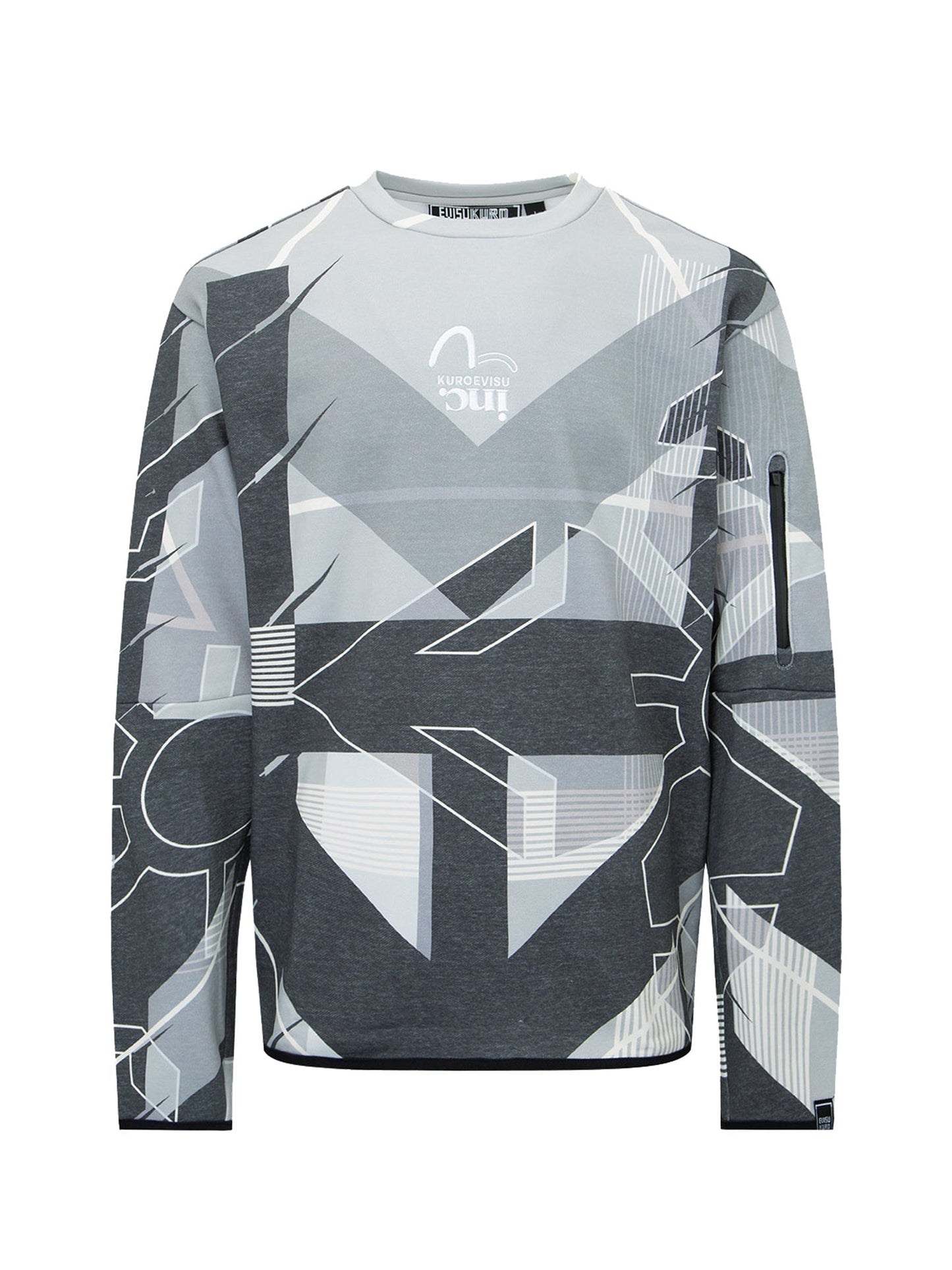 Kamon Camo Print Sweatshirt