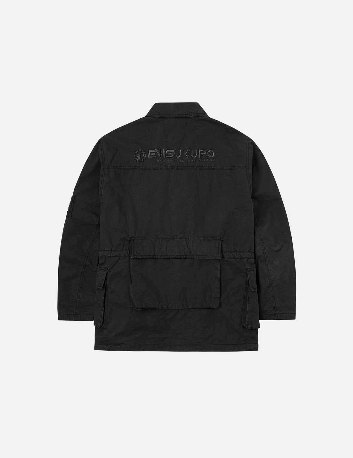 EVISUKURO Embroidery and Bio-washed Relax Fit Jacket