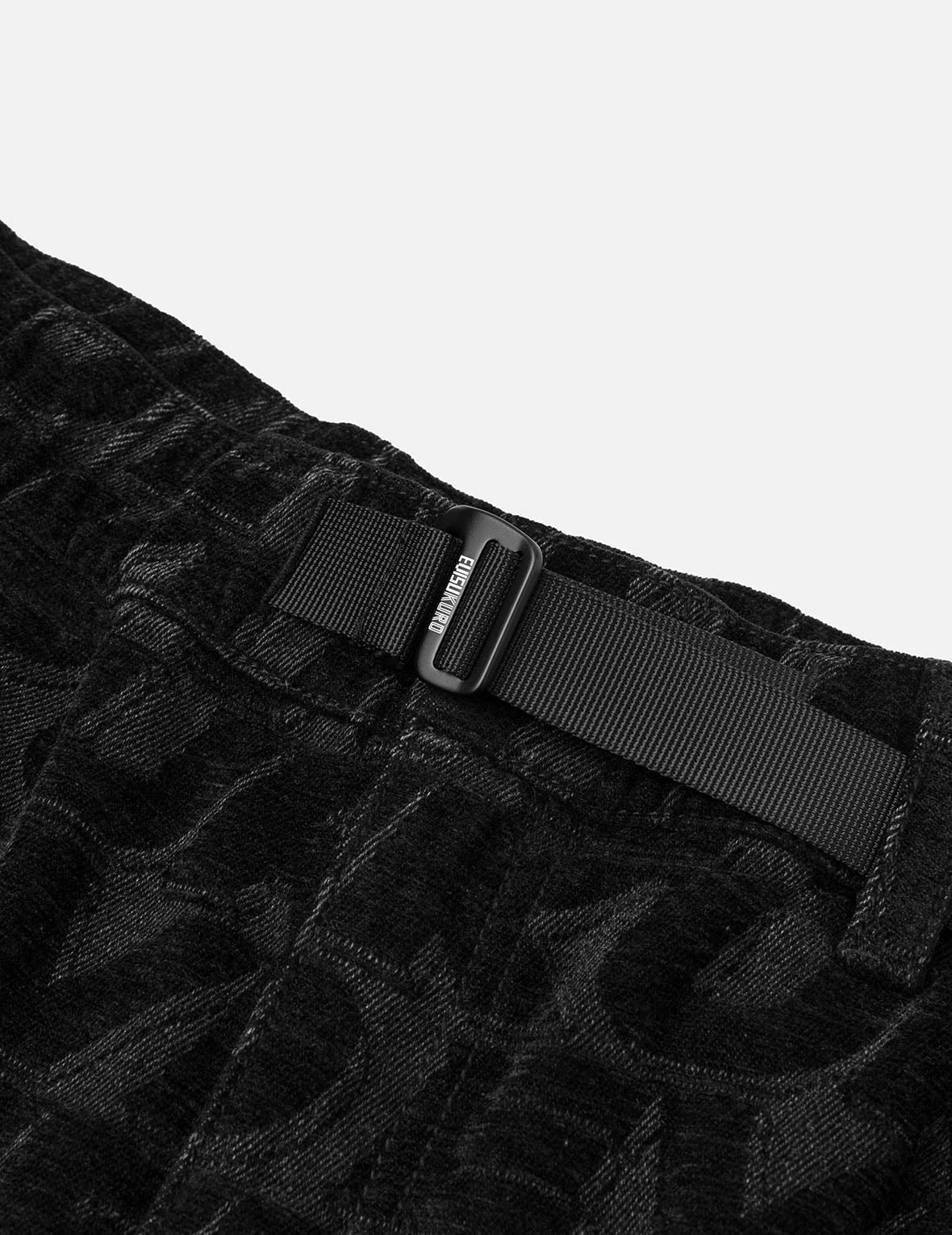 Monogram Allover Jacquard Relax Fit Worker Pants