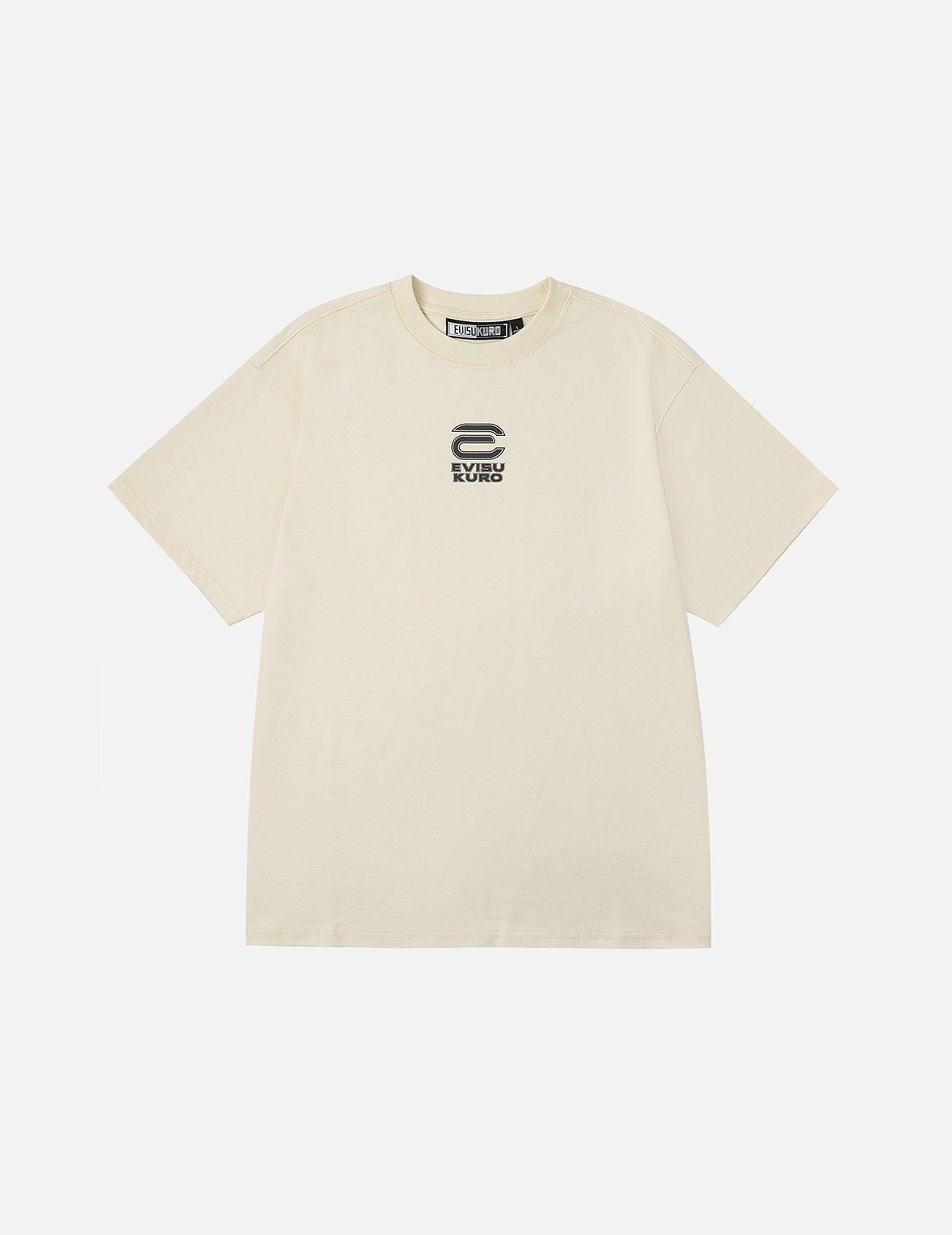 EVISUKURO and Contrasting Seagull Print Relax Fit T-shirt