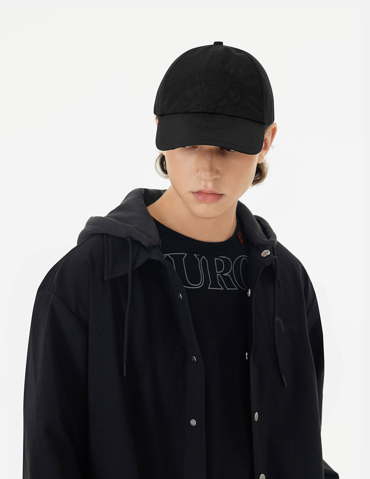 Logo and Kamon Embroidery Cap