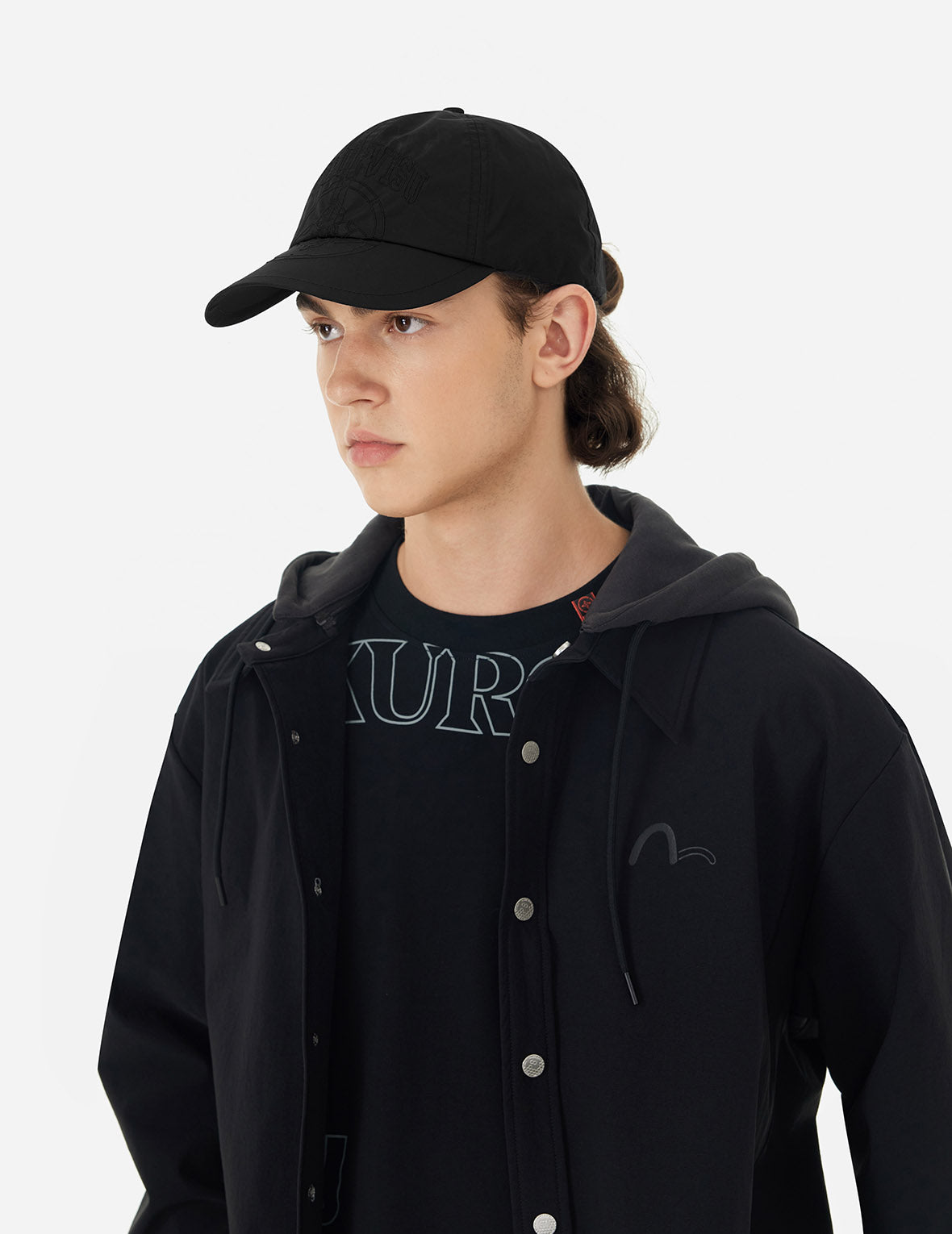 Logo and Kamon Embroidery Cap