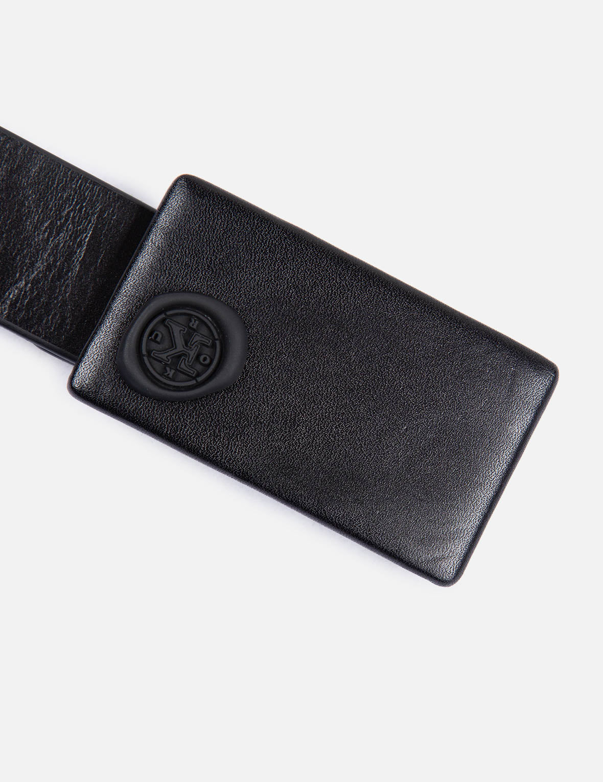 Wax Seal Badge Leather Belt