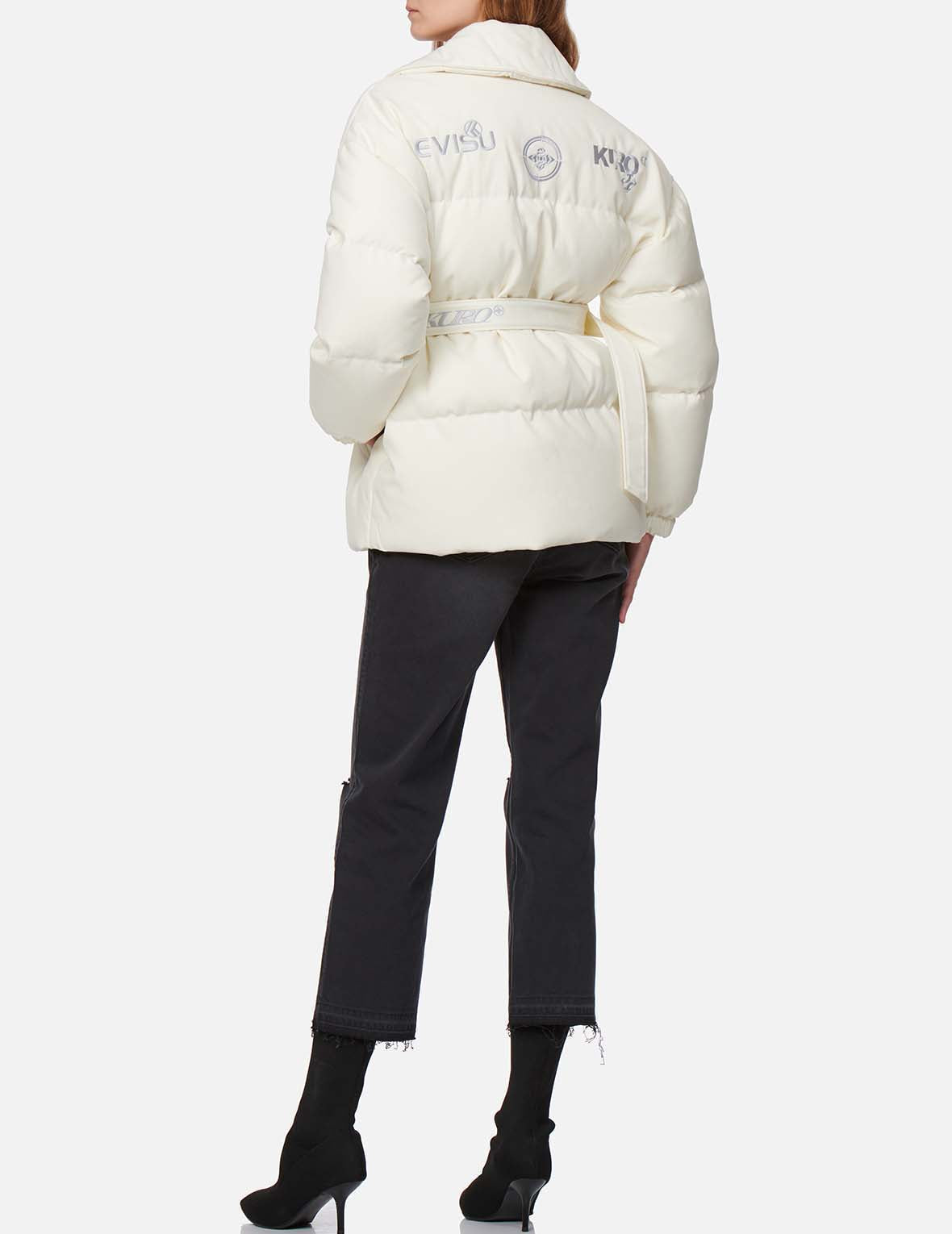 Padded Blazer Style Down Jacket