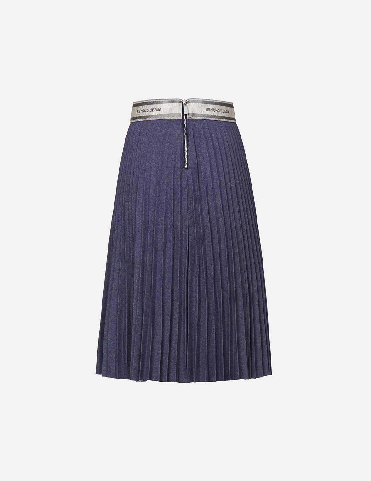 Pleated Midi Skirt