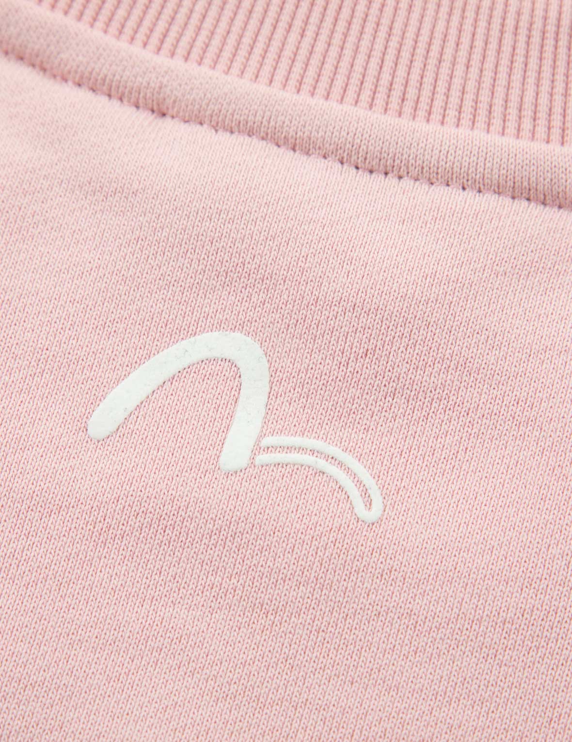 Floral Kamon Print and Logo Jacquard Loose Fit Sweatshirt