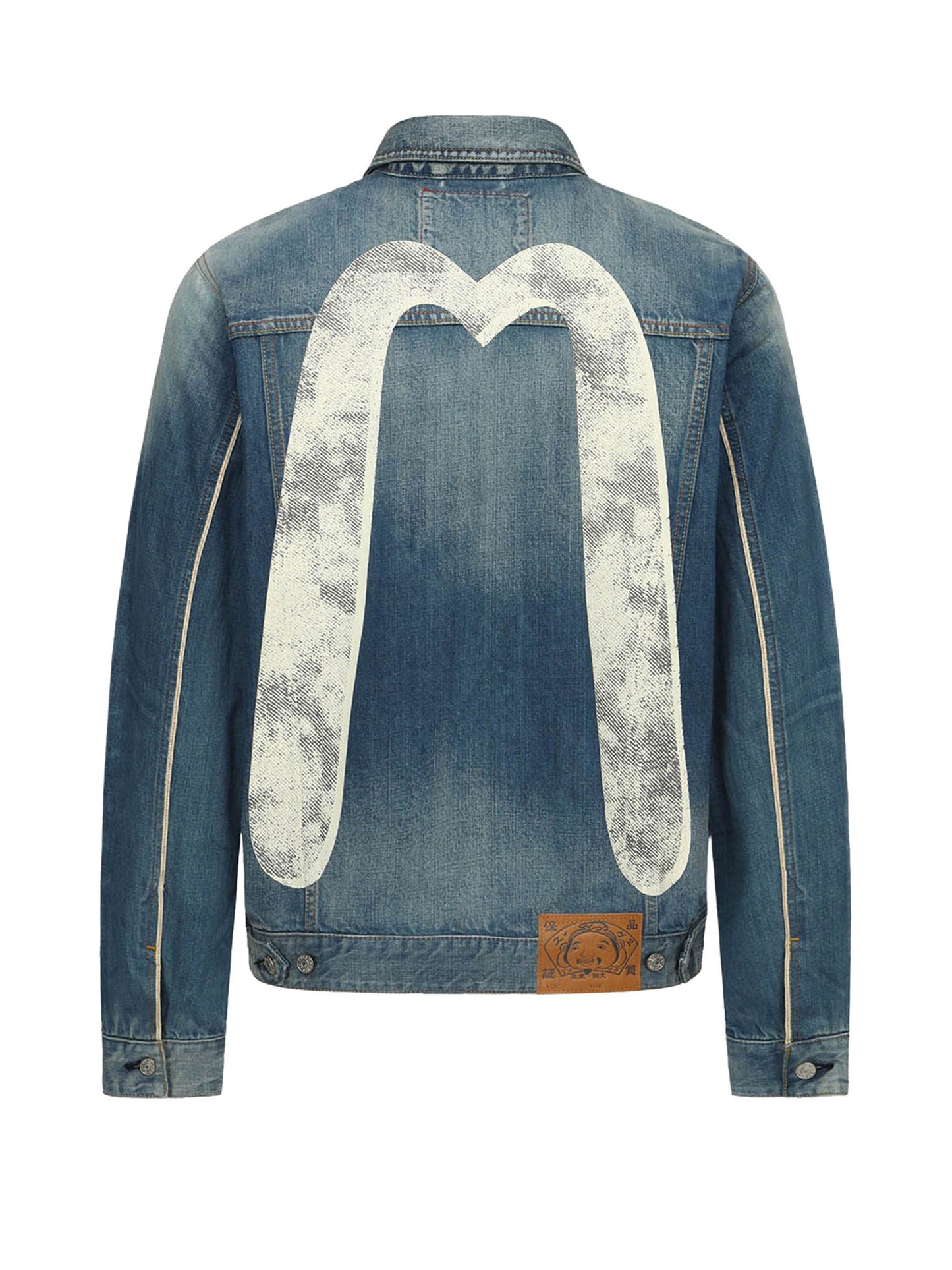 Classic Daicock Print Denim Jacket