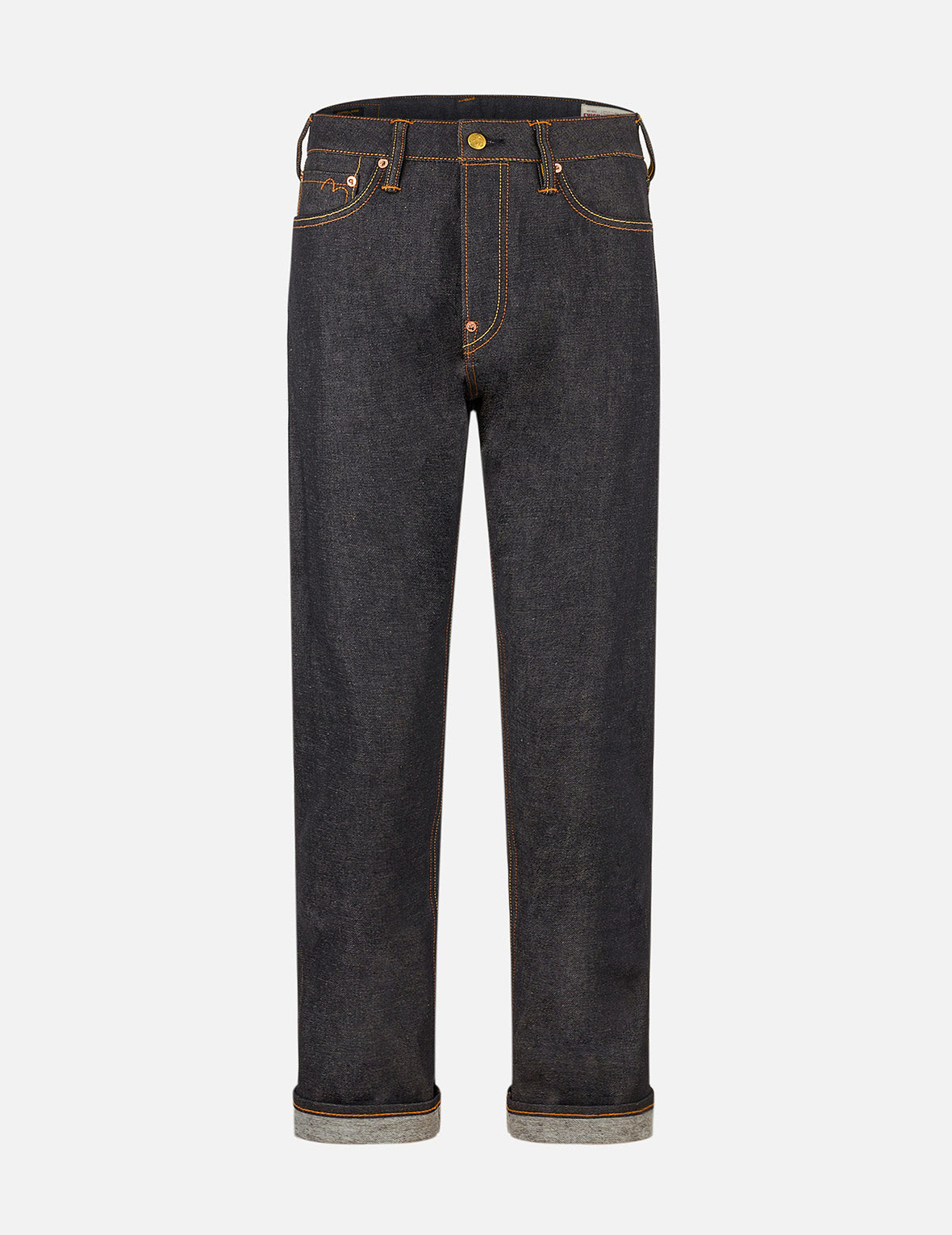 Seagull Metallic Embroidery Carrot Fit Jeans #2017