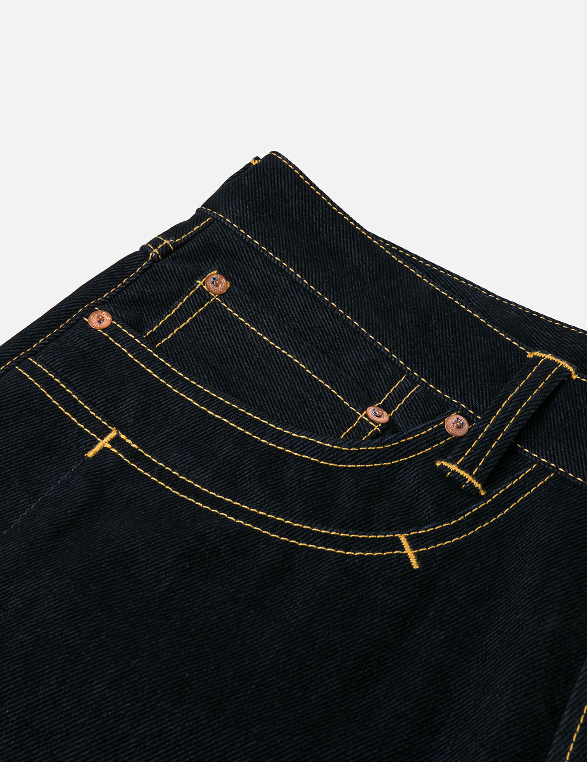 Logo Embroidery and Seagull Print Taper Fit Jeans #2017