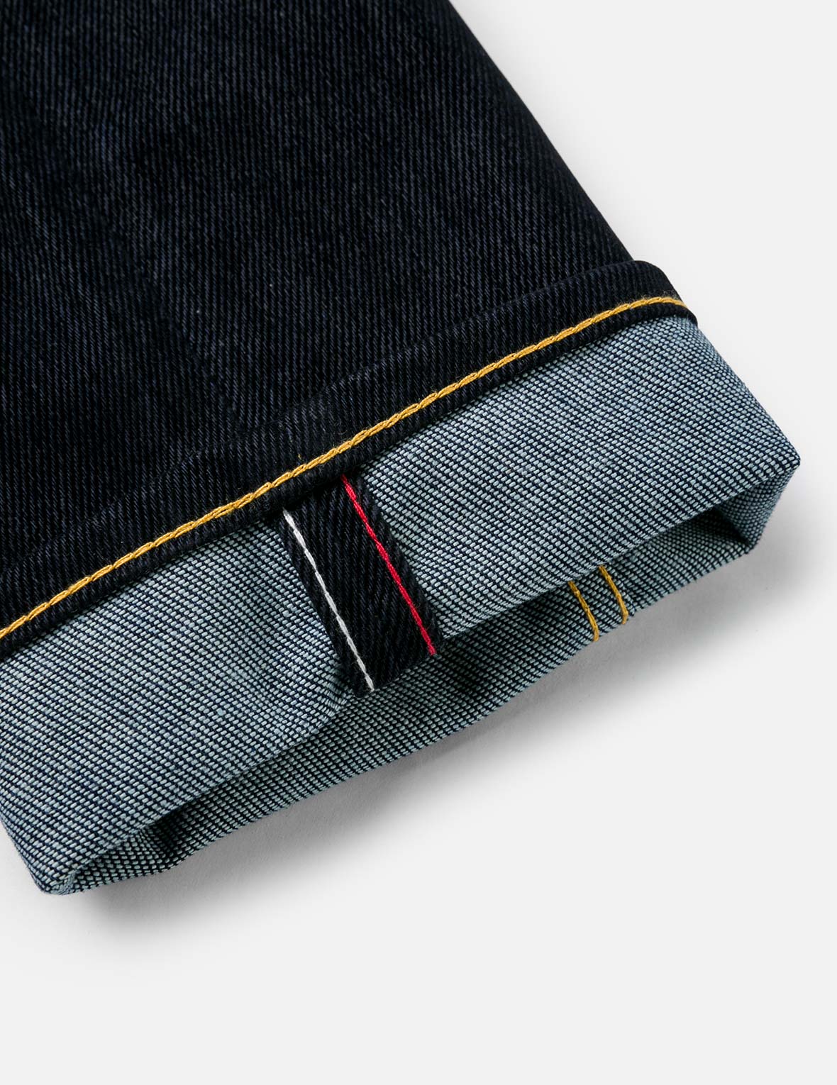 Logo Embroidery and Seagull Print Taper Fit Jeans #2017