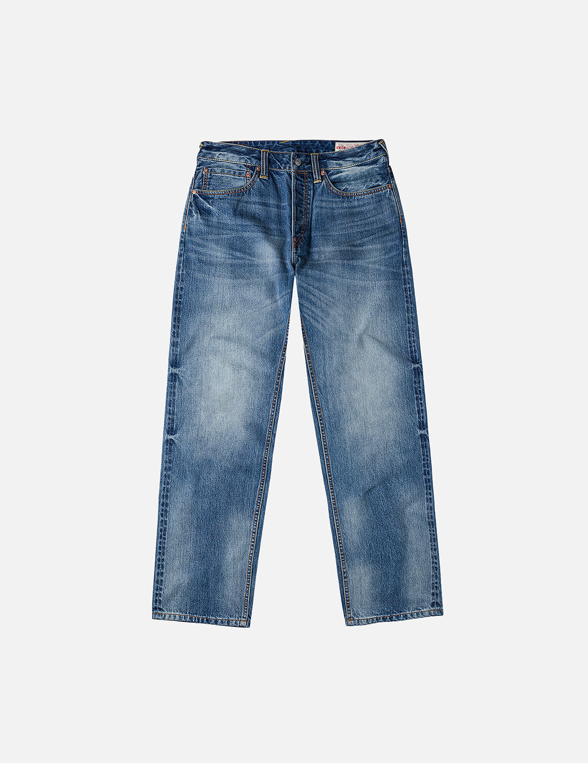 Yellow Daicock Print Regular Fit Jeans #2020