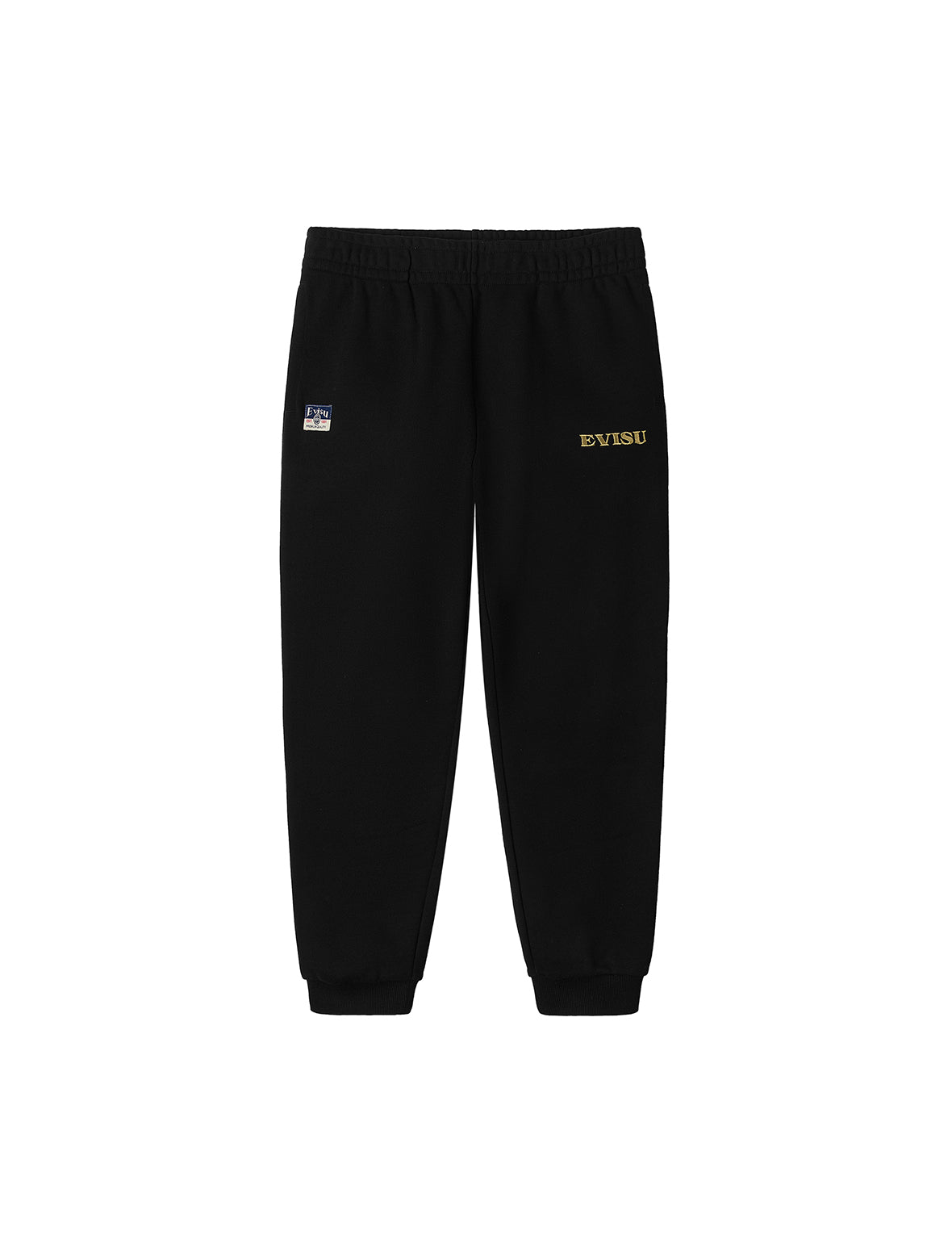 Seagull Brocade Appliqué Gold Thread Logo Regular Fit Sweatpants