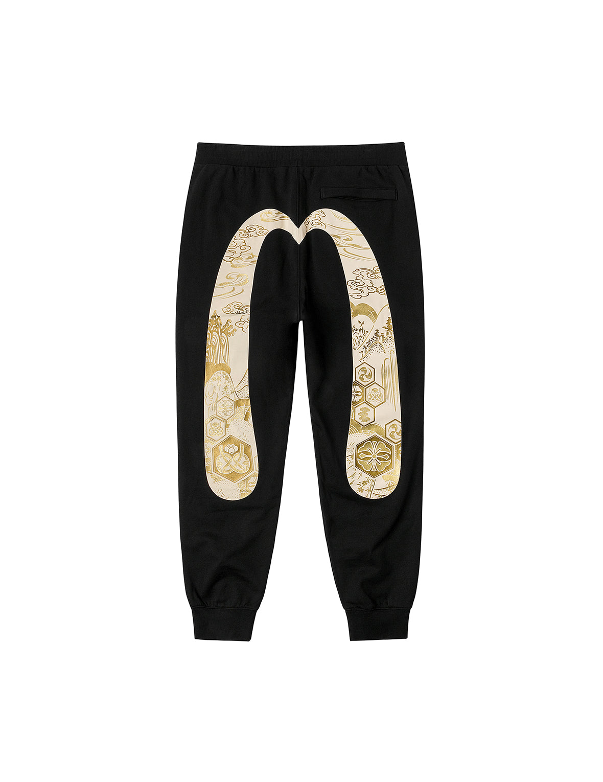 Seagull and Grateful Crane Daicock Print Regular Fit Sweatpants – EVISU