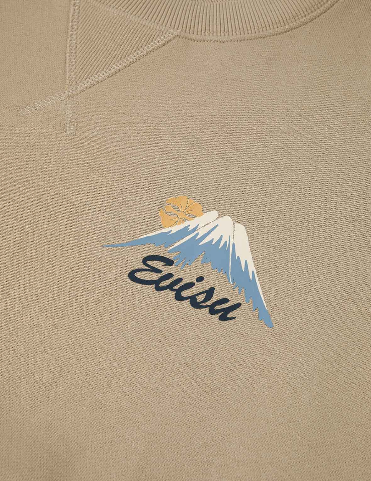 Godhead Lion Dance Daicock Print Loose Fit Sweatshirt