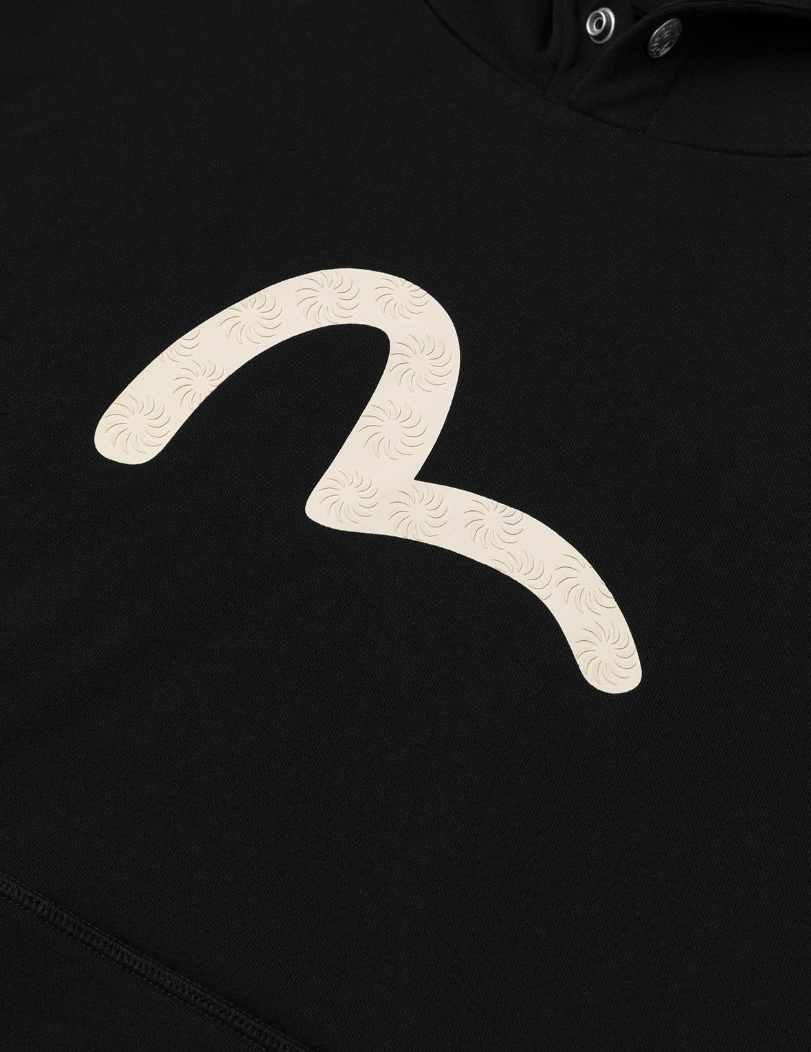 Seagull Print Relax Fit Hoodie