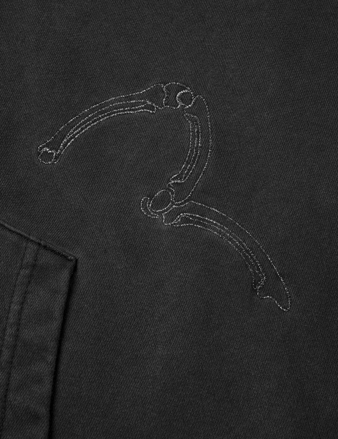 Tattoo Styles Embroidery Oversized Hoodie Jacket