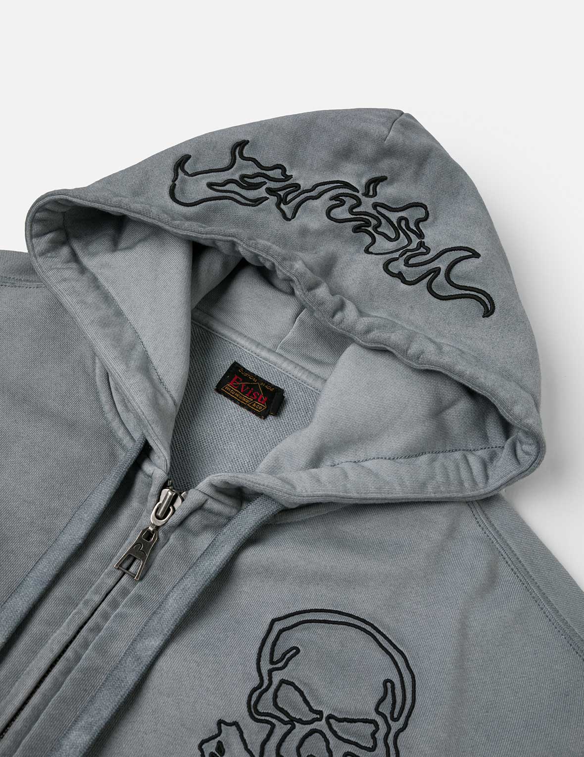 Tattoo Styles Embroidery Oversized Hoodie Jacket