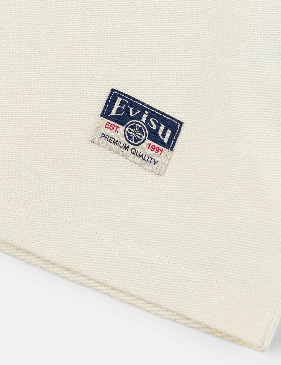 Crane and Logo Print Loose Fit T-shirt