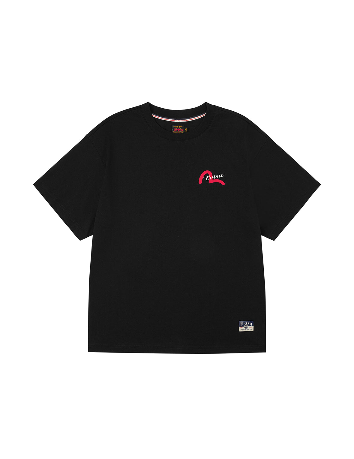 Henohenomohe Godhead Embroidery Relax Fit T-Shirt