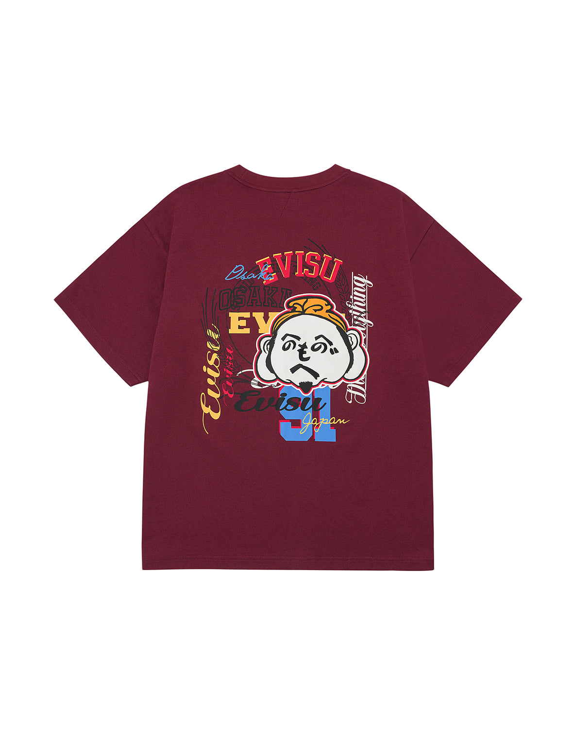 Henohenomohe Godhead Embroidery Relax Fit T-Shirt